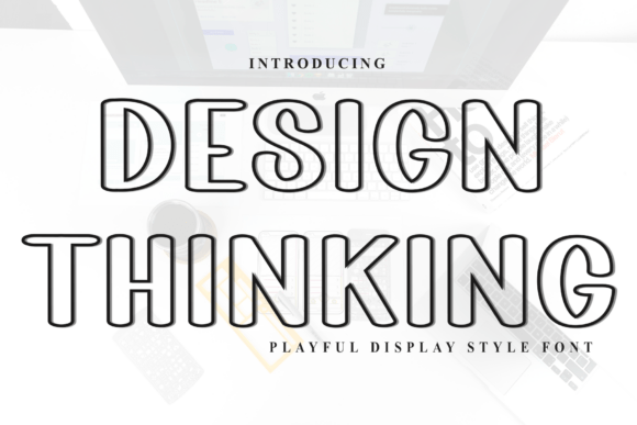 Design Thinking Font - Featured Image