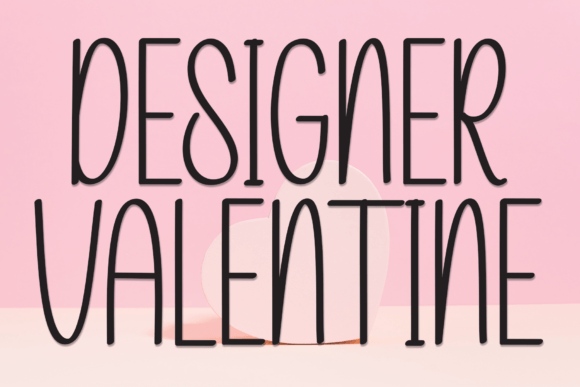 Designer Valentine Font - Featured Image