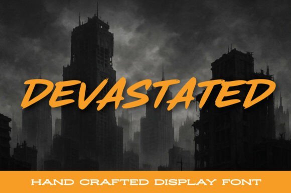 Devastated Font - Featured Image