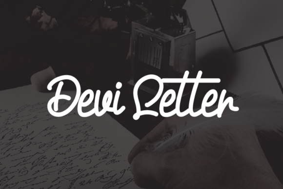Devi Letter Font - Featured Image