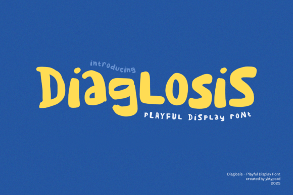Diaglosis Font - Featured Image