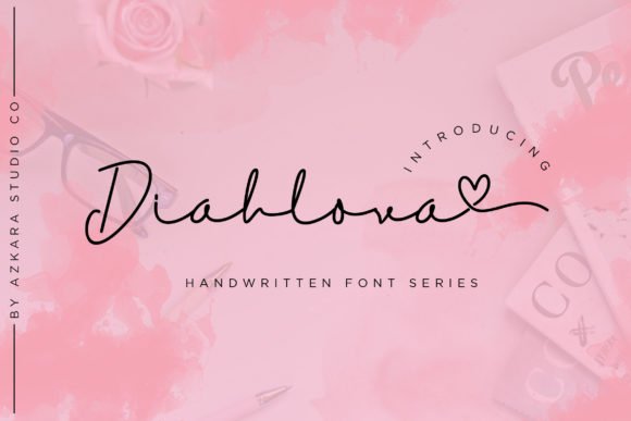 Diahlova Font - Featured Image
