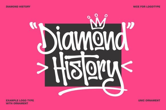 Diamond History Font - Featured Image