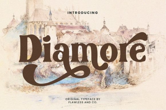 Diamore Font - Featured Image