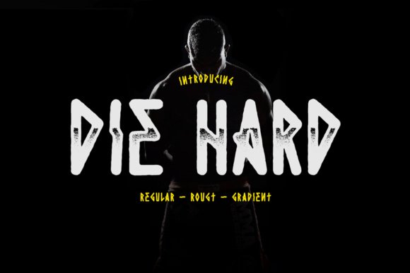 Die Hard Font - Featured Image