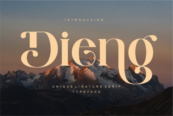 Dieng Font - Featured Image