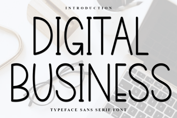 Digital Business Font - Featured Image
