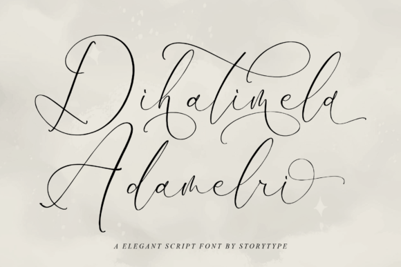 Dihatimela Adamelri Font - Featured Image