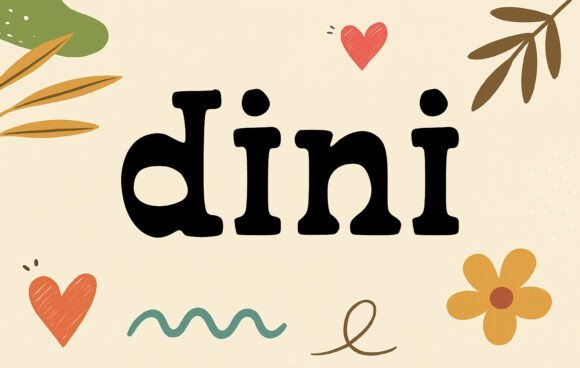 Dini Font - Featured Image