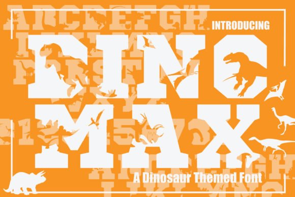 Dinomax Font - Featured Image