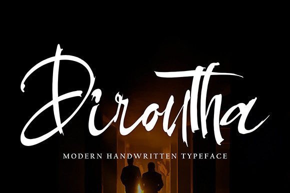 Diroutha Font - Featured Image