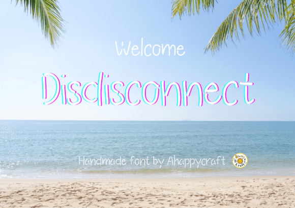 Disdisconnect Font - Featured Image