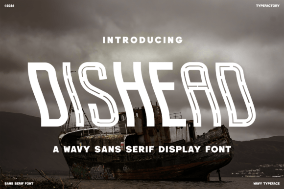 Dishead Font - Featured Image