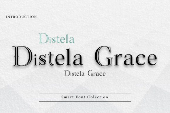 Distela Grace Font - Featured Image