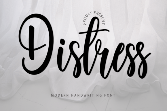 Distress Font - Featured Image