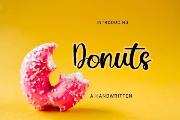 Donuts Font - Featured Image