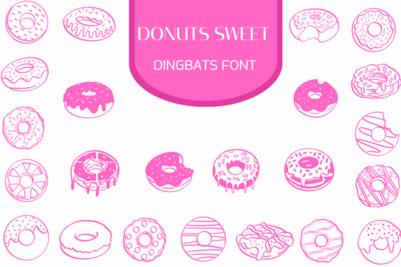 Donuts Sweet Font - Featured Image