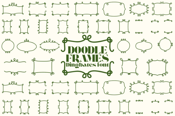 Doodle Frames Font - Featured Image
