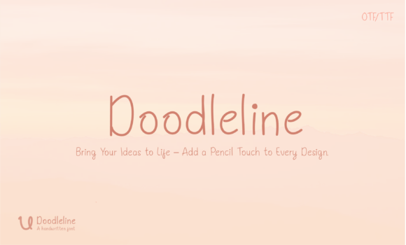 Doodleline Font - Featured Image