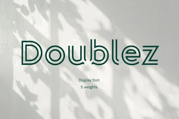 Doublez Font - Featured Image