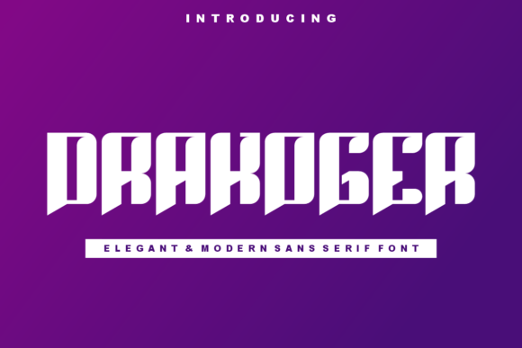 Drakoger Font - Featured Image