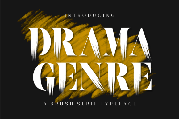 Drama Genre Font - Featured Image