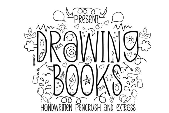Drawing Books Font - Featured Image