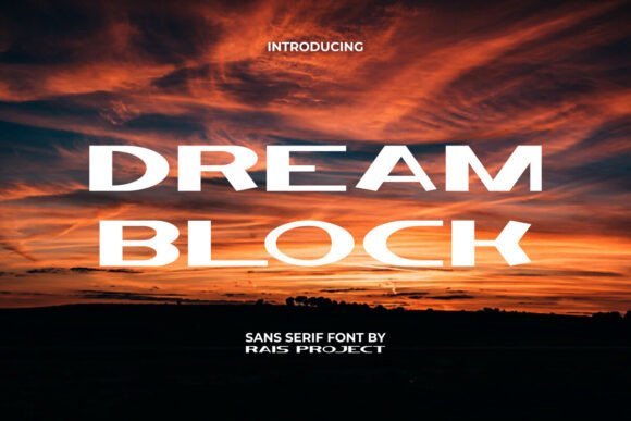 Dream Block Font - Featured Image