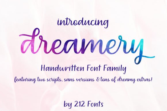Dreamery Family Font - Featured Image