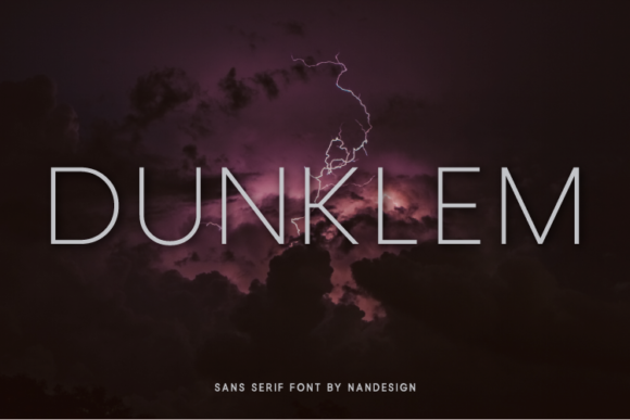 Dunklem Font - Featured Image
