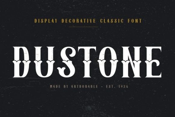 Dustone Font - Featured Image