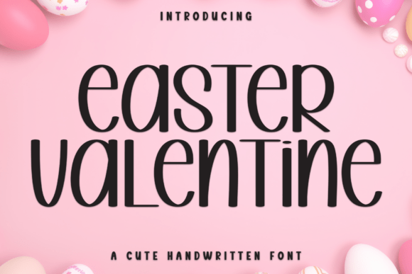 Easter Valentine Font - Featured Image
