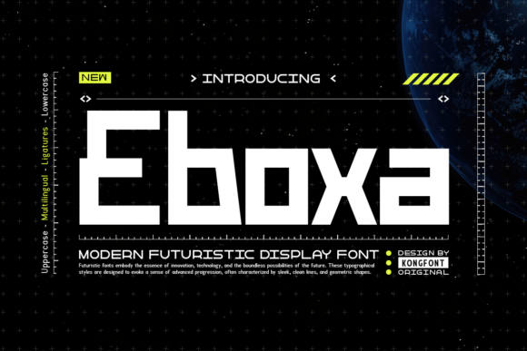 Eboxa Font - Featured Image