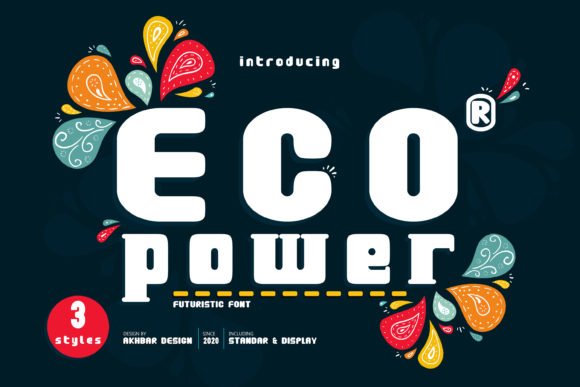 Eco Power Font - Featured Image