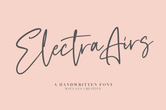 Electra Airs Font - Featured Image
