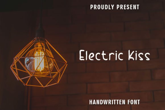 Electric Kiss Font - Featured Image