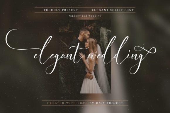Elegant Wedding Font - Featured Image