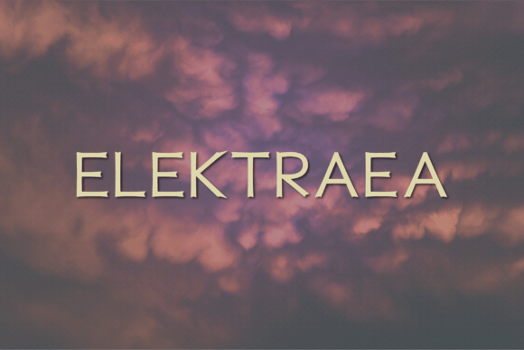 Elektraea Font - Featured Image