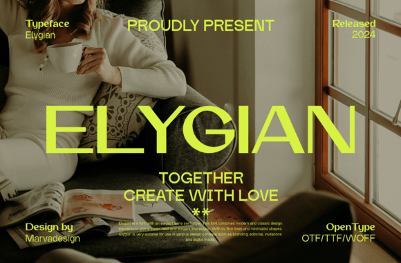 Eleygian Font - Featured Image