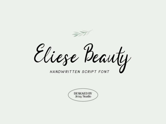 Eliese Beauty Font - Featured Image
