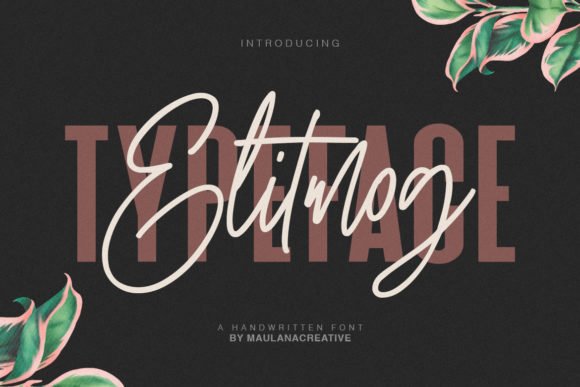 Elitmog Font - Featured Image