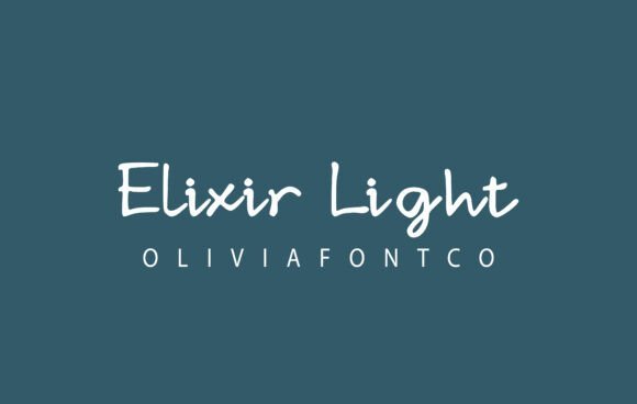 Elixir Light Font - Featured Image