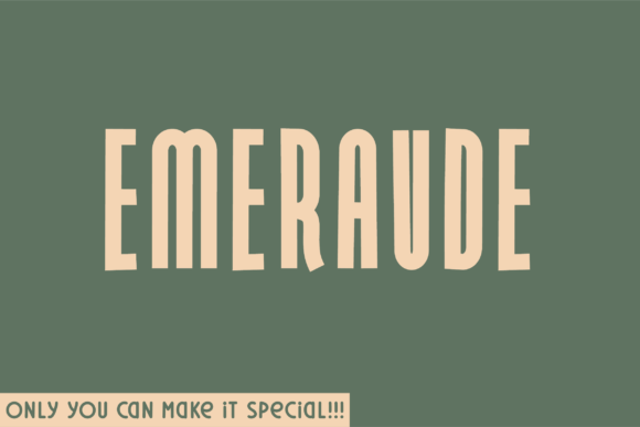 Emeraude Font - Featured Image