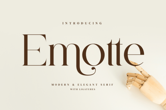 Emotte Font - Featured Image