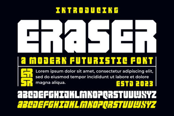 Eraser Font - Featured Image