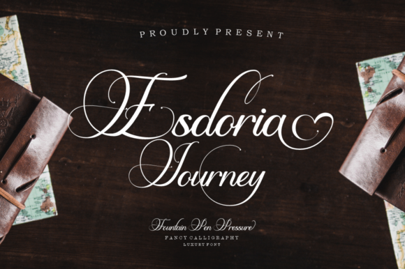 Esdoria Journey Font - Featured Image
