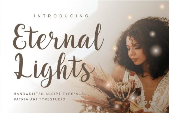 Eternal Lights Font - Featured Image