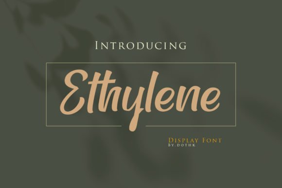 Ethylene Font - Featured Image