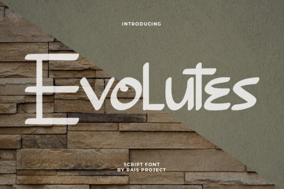 Evolutes Font - Featured Image