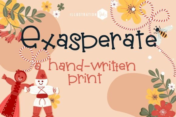 Exasperate Font - Featured Image